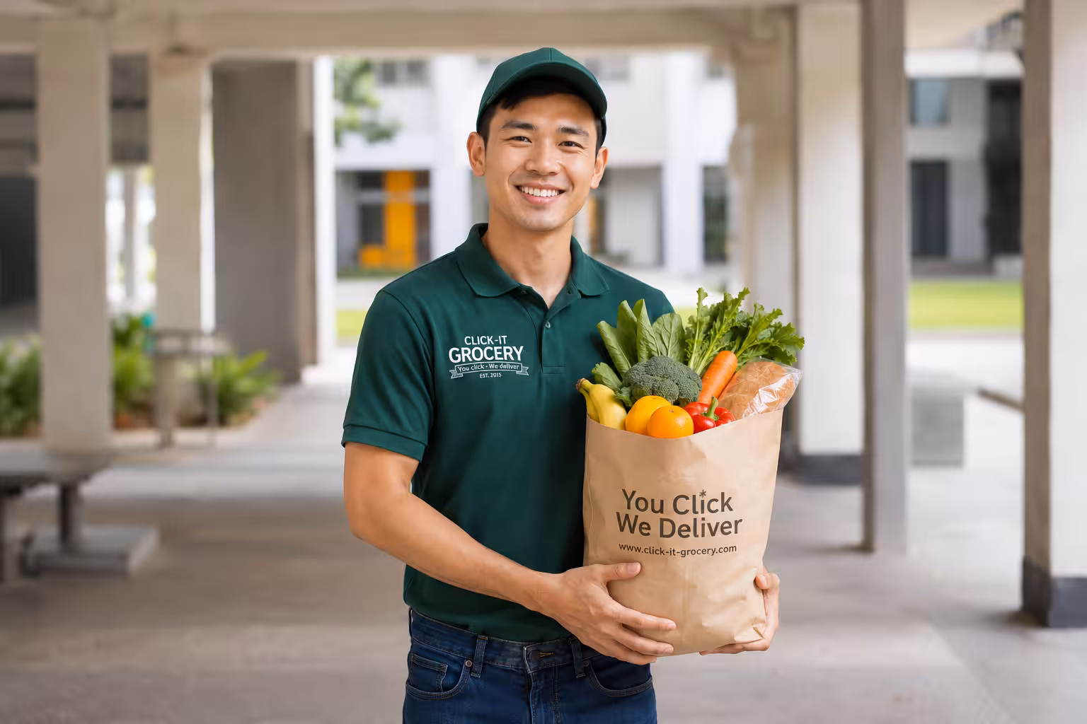 Click-It-Grocery, Brand Identity Design | Ease Communications